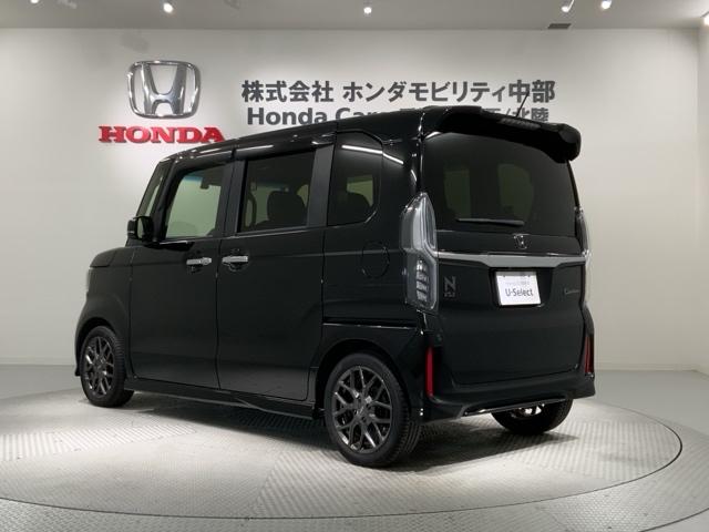 N-BOXカスタム G・EXターボホンダセンシング 最長5年保証 ワンオ-ナ- ナビVXU-195NBi TV Rカメラ CD録音 BTオ-ディオ DVD ETC LEDライト 両側電動ドア VSA クルコン アルミ スマ-トキ- 盗難防止装置 AAC(48枚目)