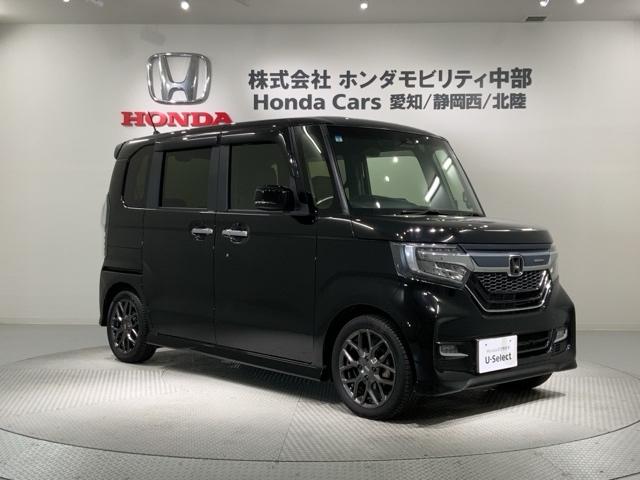 N-BOXカスタム G・EXターボホンダセンシング 最長5年保証 ワンオ-ナ- ナビVXU-195NBi TV Rカメラ CD録音 BTオ-ディオ DVD ETC LEDライト 両側電動ドア VSA クルコン アルミ スマ-トキ- 盗難防止装置 AAC(52枚目)
