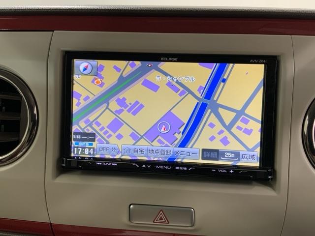 アルトラパンショコラ G 1年保証 ナビ TV BTオ-ディオ DVD HID アルミ スマ-トキ- 盗難防止装置 整備記録簿 スペアキ- ドアバイザ- ベンチシ-ト Wエアバッグ エアコン イモビ 左右エアバック フルセグ(5枚目)