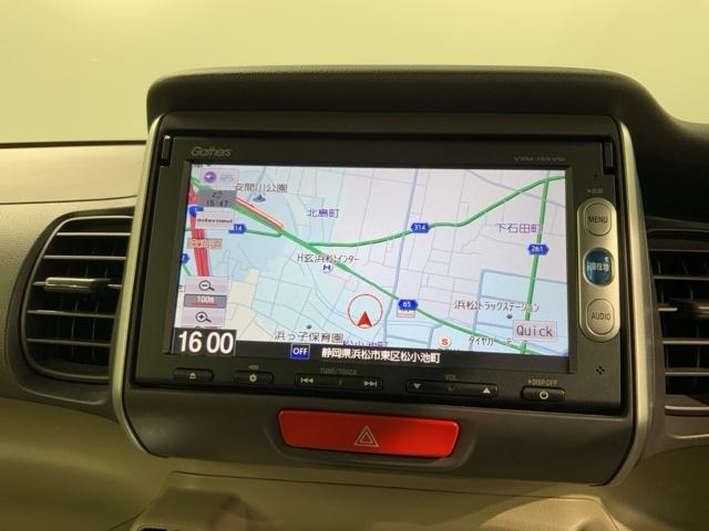 N-BOX G・Lパッケージ あんしんPKG 1年保証 ナビVXM-155VSi TV Rカメラ BTオ-ディオ DVD ETC HID 両側電動ドア VSA スマ-トキ- 盗難防止装置 整備記録簿 AAC ベンチシ-ト 両PSD(3枚目)