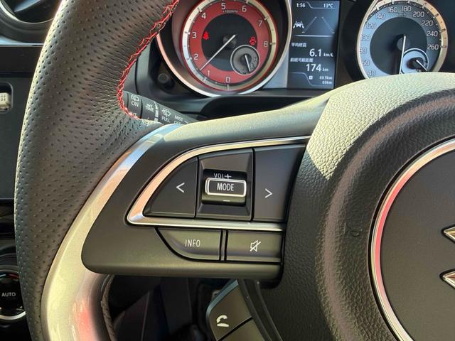 スイフトスポーツ ＺＣ３３Ｓ　ファイナルエディション　バックカメラ　クリアランスソナー　オートクルーズコントロール　レーンアシスト　衝突被害軽減システム　アルミホイール　オートライト　ＬＥＤヘッドランプ　スマートキー　電動格納ミラー　シートヒーター　ＭＴ（6枚目）