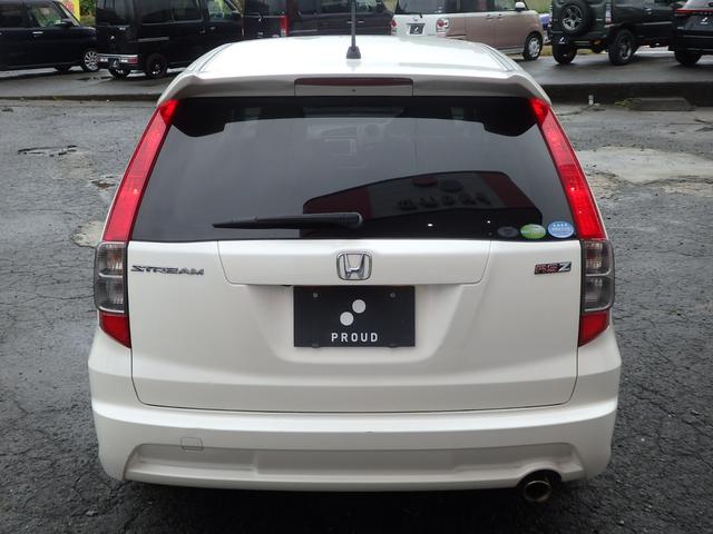 ストリーム RSZ 1年保証付 バックカメラ ETC HIDヘッドライト オートライト キーレスエントリー パドルシフト オートエアコン 電動格納ミラー バニティミラー フォグランプ 純正アルミホイール パワーウィンドウ(9枚目)