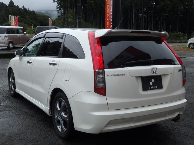 ストリーム RSZ 1年保証付 バックカメラ ETC HIDヘッドライト オートライト キーレスエントリー パドルシフト オートエアコン 電動格納ミラー バニティミラー フォグランプ 純正アルミホイール パワーウィンドウ(10枚目)