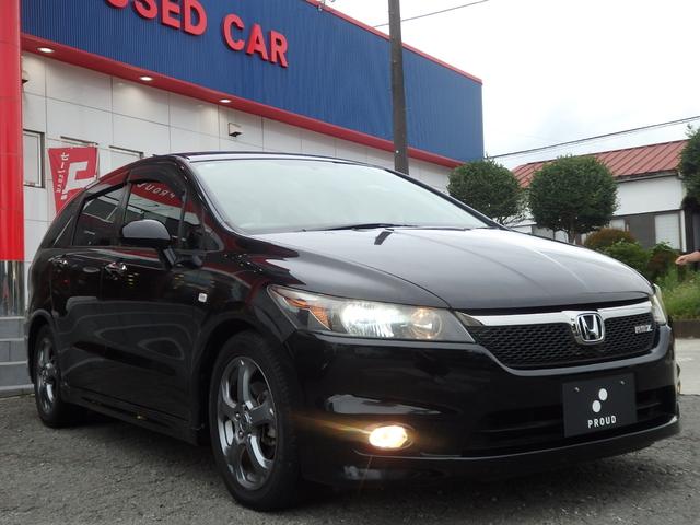 ストリーム RSZ特別仕様車 HDDナビエディション 1年保証付 純正HDDナビ バックカメラ ETC HIDヘッドライト オートライト パドルシフト CD・DVD再生 キーレスエントリー ステアリングスイッチ オートエアコン フォグランプ 電格ミラー(6枚目)