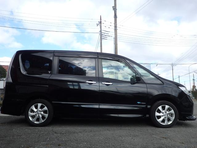 セレナ ハイウェイスターG S-ハイブリッド 1年保証付 社外ナビ フルセグ 前後ドライブレコーダー バックカメラ Bluetooth フリップダウンモニター ETC 両側パワースライドドア CD・DVD再生 クルーズコントロール スマートキー(6枚目)