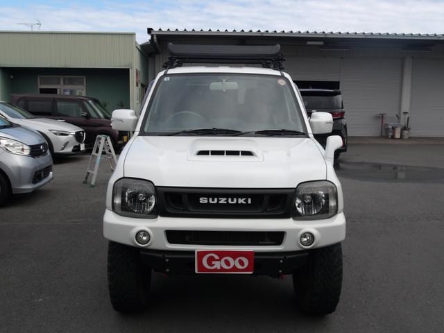 ジムニー ランドベンチャー モンスタースポーツコンプリト 1オーナー ハイトアップサスペション足回カスタム ルーフキャリアー ブースト計 社外マフラ-&グリル&前後バンパー 天井デッドニング デイトナ16インチ225/75R16(2枚目)