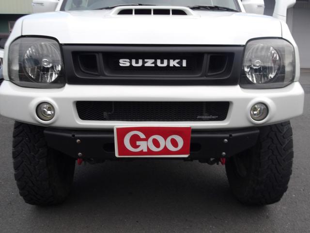 ジムニー ランドベンチャー モンスタースポーツコンプリト 1オーナー ハイトアップサスペション足回カスタム ルーフキャリアー ブースト計 社外マフラ-&グリル&前後バンパー 天井デッドニング デイトナ16インチ225/75R16(4枚目)