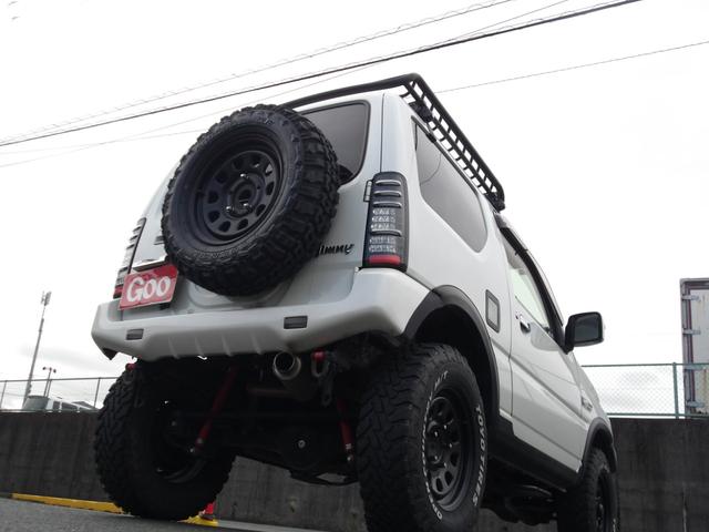 ジムニー ランドベンチャー モンスタースポーツコンプリト 1オーナー ハイトアップサスペション足回カスタム ルーフキャリアー ブースト計 社外マフラ-&グリル&前後バンパー 天井デッドニング デイトナ16インチ225/75R16(12枚目)