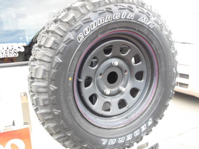 ジムニー ランドベンチャー モンスタースポーツコンプリト 1オーナー ハイトアップサスペション足回カスタム ルーフキャリアー ブースト計 社外マフラ-&グリル&前後バンパー 天井デッドニング デイトナ16インチ225/75R16(18枚目)