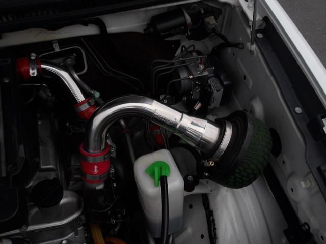 ジムニー ランドベンチャー モンスタースポーツコンプリト 1オーナー ハイトアップサスペション足回カスタム ルーフキャリアー ブースト計 社外マフラ-&グリル&前後バンパー 天井デッドニング デイトナ16インチ225/75R16(24枚目)