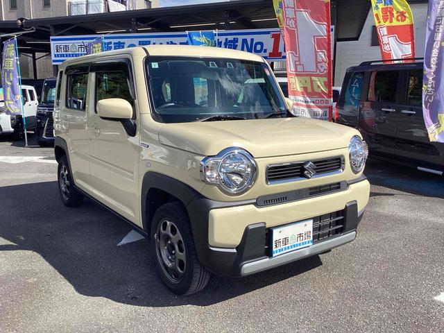 ハスラー ハイブリッドG 車検R8.7月 修復歴無 ナビ 地デジTV スマートキー 電動格納ミラー シートヒーター  CD/DVD Bluetooth接続 プッシュスタート オートエアコン(3枚目)