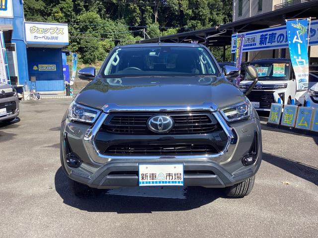 ハイラックス Ｚ　修復歴無し　４ＷＤ　クリアランスソナー　オートクルーズコントロール　レーンアシスト　ナビ　地デジＴＶ　バックカメラ　スマートキー　アイドリングストップ　電動格納ミラー　オートライト　ＥＴＣ　エアコン（2枚目）