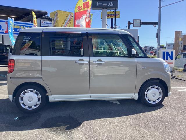 ムーヴキャンバス Ｘ　ＳＡＩＩＩ　修復歴無　車検Ｒ９．７月　ＥＴＣ　バックカメラ　両側スライドドア　ナビ　地デジＴＶ　オートライト　スマートキー　アイドリングストップ　電動格納ミラー　ベンチシート　１オーナ　ＤＶＤ再生（4枚目）