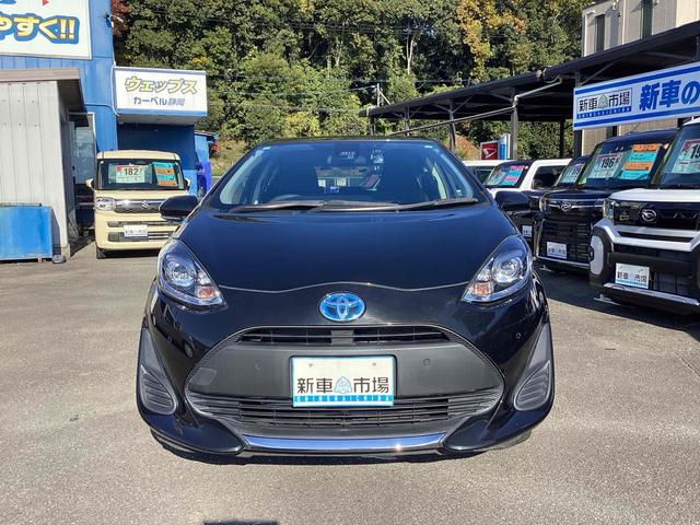 アクア S ドライブレコーダー ETC バックカメラ ナビ 地デジTV クリアランスソナー レーンアシスト 衝突被害軽減システム スマートキー 電動格納ミラー CVT CD オートエアコン(2枚目)