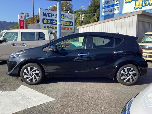 アクア S ドライブレコーダー ETC バックカメラ ナビ 地デジTV クリアランスソナー レーンアシスト 衝突被害軽減システム スマートキー 電動格納ミラー CVT CD オートエアコン(8枚目)