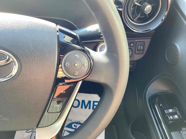 アクア S ドライブレコーダー ETC バックカメラ ナビ 地デジTV クリアランスソナー レーンアシスト 衝突被害軽減システム スマートキー 電動格納ミラー CVT CD オートエアコン(14枚目)