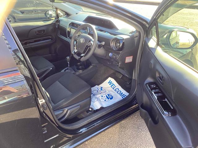 アクア S ドライブレコーダー ETC バックカメラ ナビ 地デジTV クリアランスソナー レーンアシスト 衝突被害軽減システム スマートキー 電動格納ミラー CVT CD オートエアコン(34枚目)