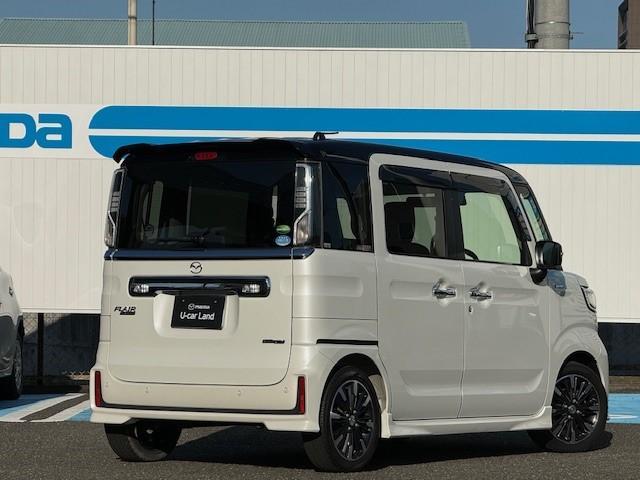 フレアワゴンカスタムスタイル ハイブリッドＸＳ　カスタムスタイル　ハイブリッド　ＸＳ　衝突被害軽減ブレーキ、車線逸脱警報システム、両側電動スライドドア、ナビ、全方位モニター、シ（2枚目）