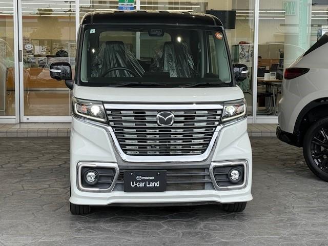 フレアワゴンカスタムスタイル ハイブリッドＸＳ　カスタムスタイル　ハイブリッド　ＸＳ　衝突被害軽減ブレーキ、車線逸脱警報システム、両側電動スライドドア、ナビ、全方位モニター、シ（20枚目）