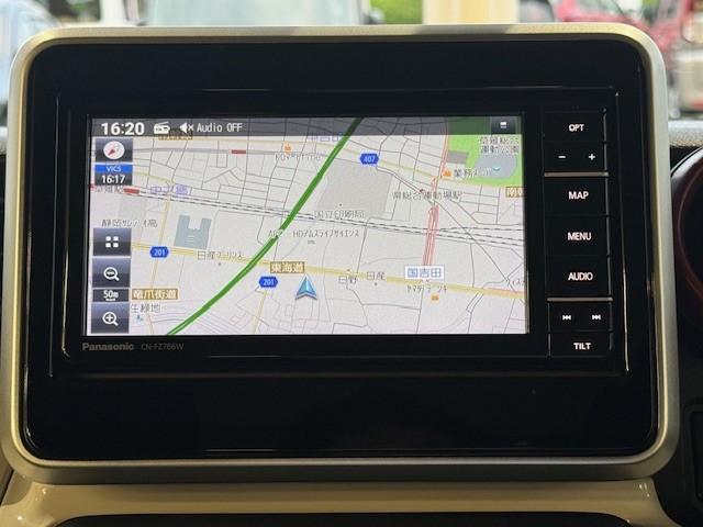 フレアワゴン ハイブリッドＸＳ　ＨＹＢＲＩＤ　ＸＳ　衝突被害軽減ブレーキ、パーキングセンサー、両側電動スライドドア、全方位モニター、ナビ、ＥＴＣ、１４インチスチ（9枚目）