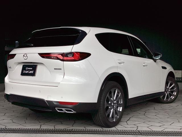 ＣＸ－６０ ＸＤ　エクスクルーシブモード　ＸＤ　エクスクルーシブモード　元試乗車　ホワイトレザー　サンルーフ　ＢＯＳＥスピーカー　ナビＳＤ　３６０度ビューモニター　レーダ（2枚目）