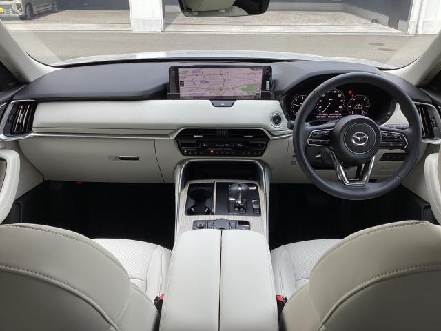 ＣＸ－６０ ＸＤ　エクスクルーシブモード　ＸＤ　エクスクルーシブモード　元試乗車　ホワイトレザー　サンルーフ　ＢＯＳＥスピーカー　ナビＳＤ　３６０度ビューモニター　レーダ（3枚目）