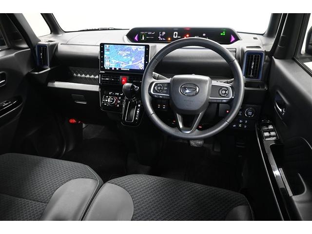 タント カスタムＲＳスタイルセレクション　衝突被害軽減システム　両側電動スライド　オートクルーズコントロール　ＬＥＤヘッドランプ　メモリーナビ　後席モニター　バックカメラ　ＥＴＣ　ドラレコ　フルセグ　ミュージックプレイヤー接続可　ＤＶＤ再生（4枚目）