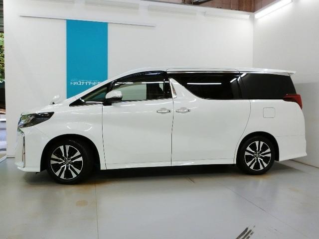 アルファード 2.5S Cパッケージ ワンオーナー サンルーフ 電動シート 安全装備 衝突被害軽減システム 横滑り防止機能 ABS エアバッグ オートクルーズコントロール 盗難防止装置 TV バックカメラ 後席モニター ETC CD(3枚目)