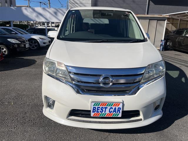 セレナ ハイウェイスター バックカメラ オートクルーズコントロール 両側電動スライドドア スマートキー 電動格納ミラー 後席モニター 3列シート CVT アルミホイール 盗難防止システム 衝突安全ボディ ABS ESC(7枚目)