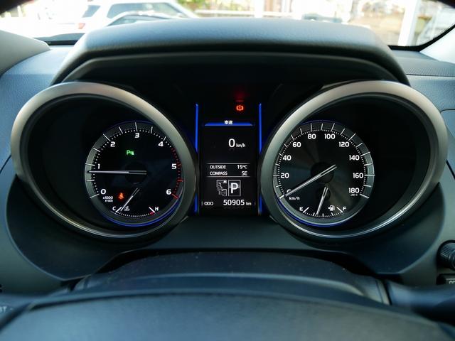 ランドクルーザープラド TX Lパッケージ メーカーナビ フェンダーミラーレス 寒冷地仕様 ETC2.0 クリアランスソナー 1オーナー 禁煙車 LEDヘッドライト ルーフレール 社外17インチアルミ 3列シート(17枚目)