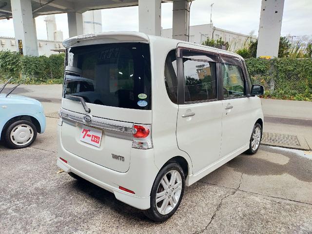 タント カスタムＲＳ　軽自動車・バッテリー新品交換・左側パワースライドドア・ナビ・地デジ・車内除菌抗菌済（5枚目）