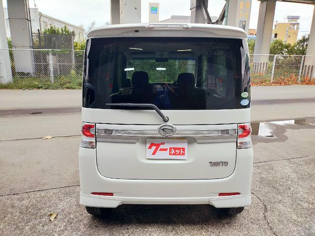 タント カスタムＲＳ　軽自動車・バッテリー新品交換・左側パワースライドドア・ナビ・地デジ・車内除菌抗菌済（6枚目）