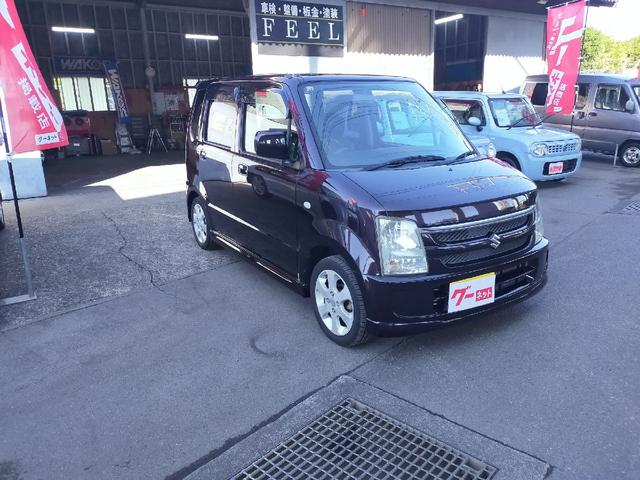 ワゴンR FX-Sリミテッド 軽自動車・距離少ない4万7千Km台・バッテリー新品・CD・MD・AM・FM・キーレス・車内除菌抗菌済(3枚目)