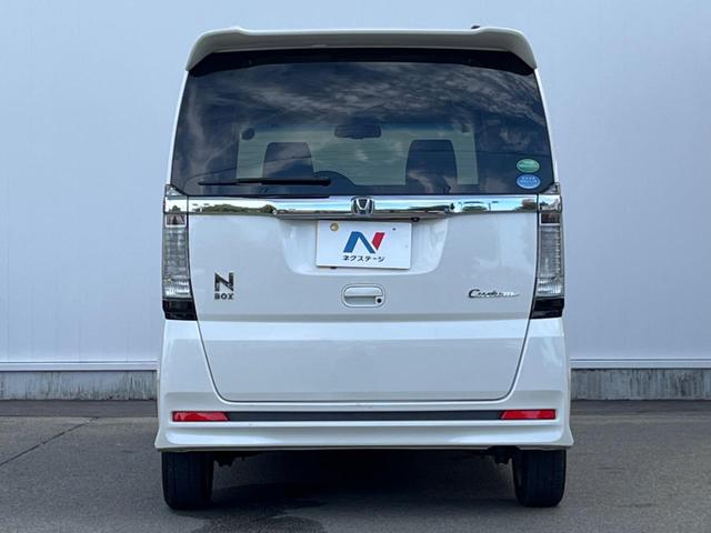 Ｎ－ＢＯＸカスタム Ｇ・Ｌパッケージ　電動スライドドア　禁煙車　ナビ　バックカメラ　ＥＴＣ　ドライブレコーダー　スマートキー　ＨＩＤヘッドライト　ステアリングスイッチ　純正１４インチアルミホイール　フォグライト（16枚目）