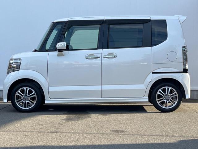 Ｎ－ＢＯＸカスタム Ｇ・Ｌパッケージ　電動スライドドア　禁煙車　ナビ　バックカメラ　ＥＴＣ　ドライブレコーダー　スマートキー　ＨＩＤヘッドライト　ステアリングスイッチ　純正１４インチアルミホイール　フォグライト（43枚目）