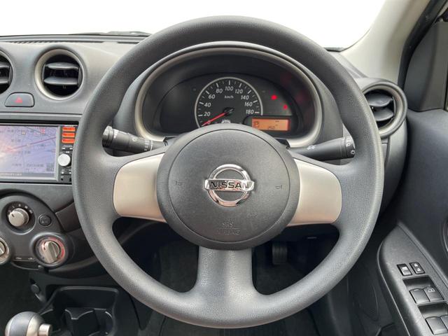 マーチ 12X 30thハピネス 禁煙車 純正ナビ バックカメラ ETC スマートキー CD再生 地デジ 盗難防止装置 プライバシーガラス アイドリングストップ(12枚目)