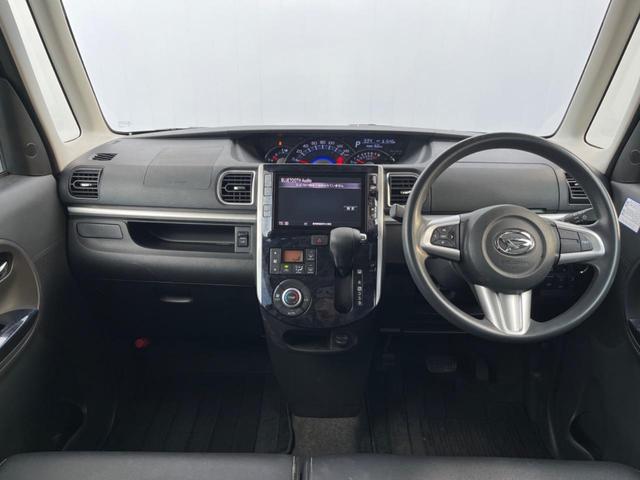 タント カスタムＸ　トップエディションＳＡＩＩＩ　電動スライドドア　純正ＳＤナビ　バックカメラ　衝突被害軽減システム　禁煙車　ハーフレザーシート　シートヒーター　スマートキー　ＬＥＤヘッド　オートハイビーム　オートライト　オートエアコン（2枚目）