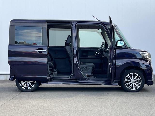 タント カスタムＸ　トップエディションＳＡＩＩＩ　電動スライドドア　純正ＳＤナビ　バックカメラ　衝突被害軽減システム　禁煙車　ハーフレザーシート　シートヒーター　スマートキー　ＬＥＤヘッド　オートハイビーム　オートライト　オートエアコン（45枚目）