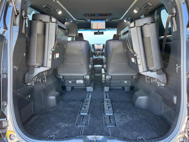 ヴェルファイア 2.5Z Aエディション ゴールデンアイズ 両側電動ドア SDナビ 後席モニター バックカメラ 禁煙車 電動リアゲート ハーフレザーシート コーナーセンサー スマートキー LEDヘッド ビルトインETC クルコン オートライト オートエアコン(12枚目)