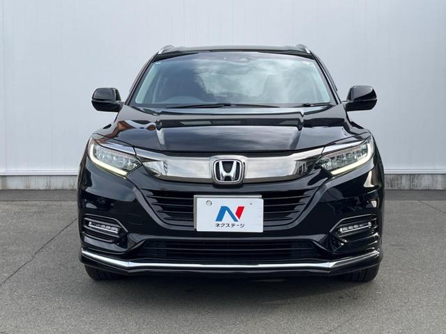 ヴェゼル ハイブリッドＺ・ホンダセンシング　純正ＳＤナビ　バックカメラ　衝突被害軽減システム　レーダークルーズ　禁煙車　ハーフレザーシート　コーナーセンサー　スマートキー　ＬＥＤヘッド　ビルトインＥＴＣ　車線逸脱警報　オートライト（15枚目）