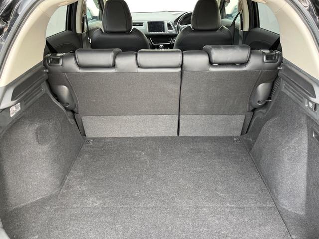 ヴェゼル ハイブリッドＺ・ホンダセンシング　純正ＳＤナビ　バックカメラ　衝突被害軽減システム　レーダークルーズ　禁煙車　ハーフレザーシート　コーナーセンサー　スマートキー　ＬＥＤヘッド　ビルトインＥＴＣ　車線逸脱警報　オートライト（39枚目）