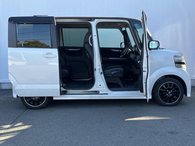 Ｎ－ＢＯＸカスタム ２トーンカラースタイル　Ｇ・ターボＬパッケージ　両側電動ドア　バックカメラ　禁煙車　スマートキー　ＨＩＤヘッド　ビルトインＥＴＣ　クルコン　純正１５インチアルミ　オートライト　オートエアコン　Ｂｌｕｅｔｏｏｔｈ　ＣＤ　ＤＶＤ再生　フルセグ（44枚目）