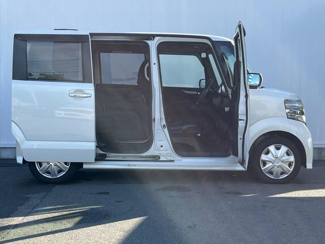 N-BOXカスタム G・Lパッケージ 電動スライドドア SDナビ バックカメラ 100V電源 禁煙車 ドラレコ コーナーセンサー HIDヘッド ETC 純正14インチアルミ オートライト オートエアコン Bluetooth CD(43枚目)