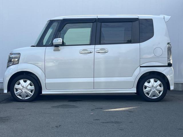 N-BOXカスタム G・Lパッケージ 電動スライドドア SDナビ バックカメラ 100V電源 禁煙車 ドラレコ コーナーセンサー HIDヘッド ETC 純正14インチアルミ オートライト オートエアコン Bluetooth CD(44枚目)