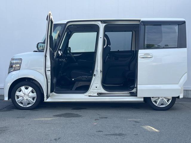 N-BOXカスタム G・Lパッケージ 電動スライドドア SDナビ バックカメラ 100V電源 禁煙車 ドラレコ コーナーセンサー HIDヘッド ETC 純正14インチアルミ オートライト オートエアコン Bluetooth CD(45枚目)