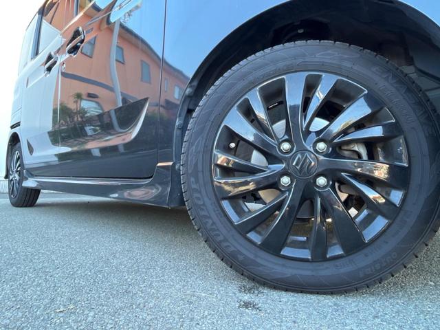 スペーシアカスタム ハイブリッドＧＳ　電動スライドドア　ＳＤナビ　バックカメラ　衝突被害軽減システム　禁煙車　シートヒーター　コーナーセンサー　スマートキー　ＬＥＤヘッド　ビルトインＥＴＣ　純正１４インチアルミ　オートライト（14枚目）