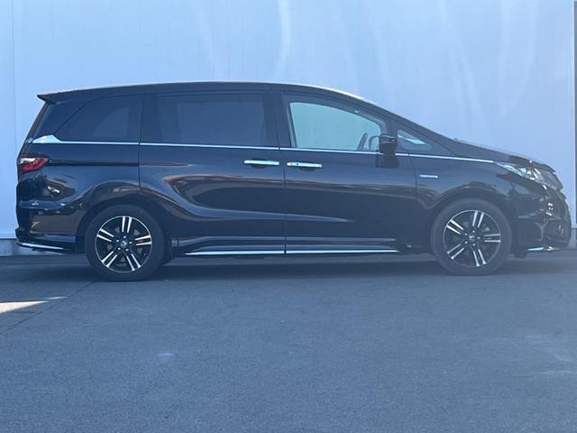 オデッセイハイブリッド ハイブリッドアブソルート・ホンダセンシング 両側電動ドア SDナビ 後席モニター バックカメラ 衝突被害軽減システム レーダークルーズ ハーフレザーシート パワーシート スマートキー LEDヘッド ビルトインETC 純正17インチアルミ(49枚目)