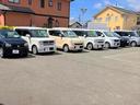 ズラッと並んだ展示車と大きな「N」の看板が目印です!
