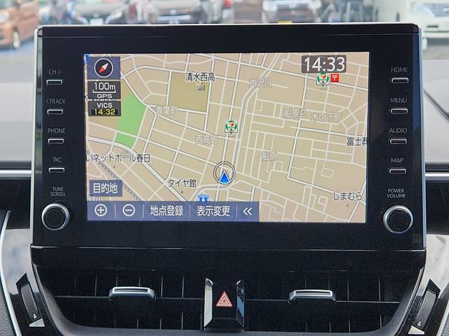 カローラスポーツ ハイブリッドG スタイルパッケージ ナビ バックカメラ Bluetooth クルコン ドライブレコーダー オートライトLED フォグランプ セーフティーセンス クリアランスソナー オートマチックハイビーム 純正アルミ(8枚目)