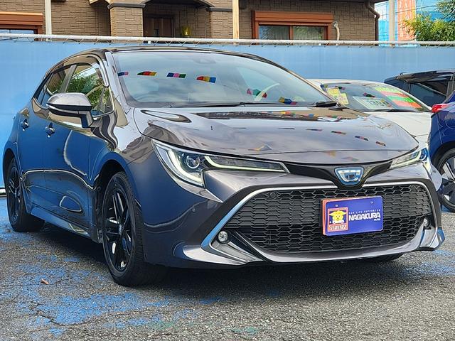 カローラスポーツ ハイブリッドG スタイルパッケージ ナビ バックカメラ Bluetooth クルコン ドライブレコーダー オートライトLED フォグランプ セーフティーセンス クリアランスソナー オートマチックハイビーム 純正アルミ(19枚目)